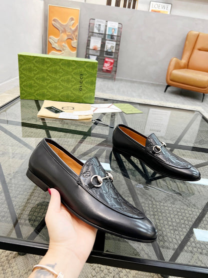 G casual leather shoes