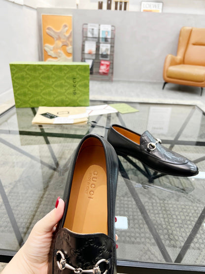 G casual leather shoes