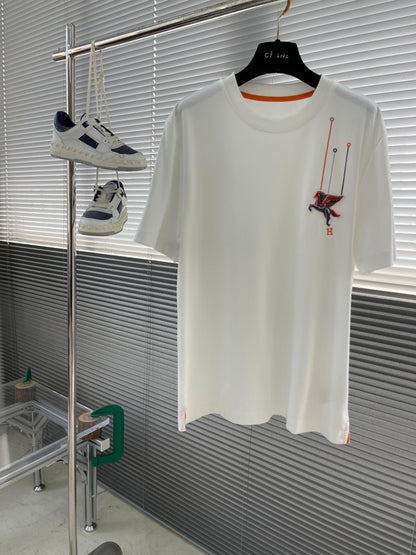 Fashion round neck t-shirt