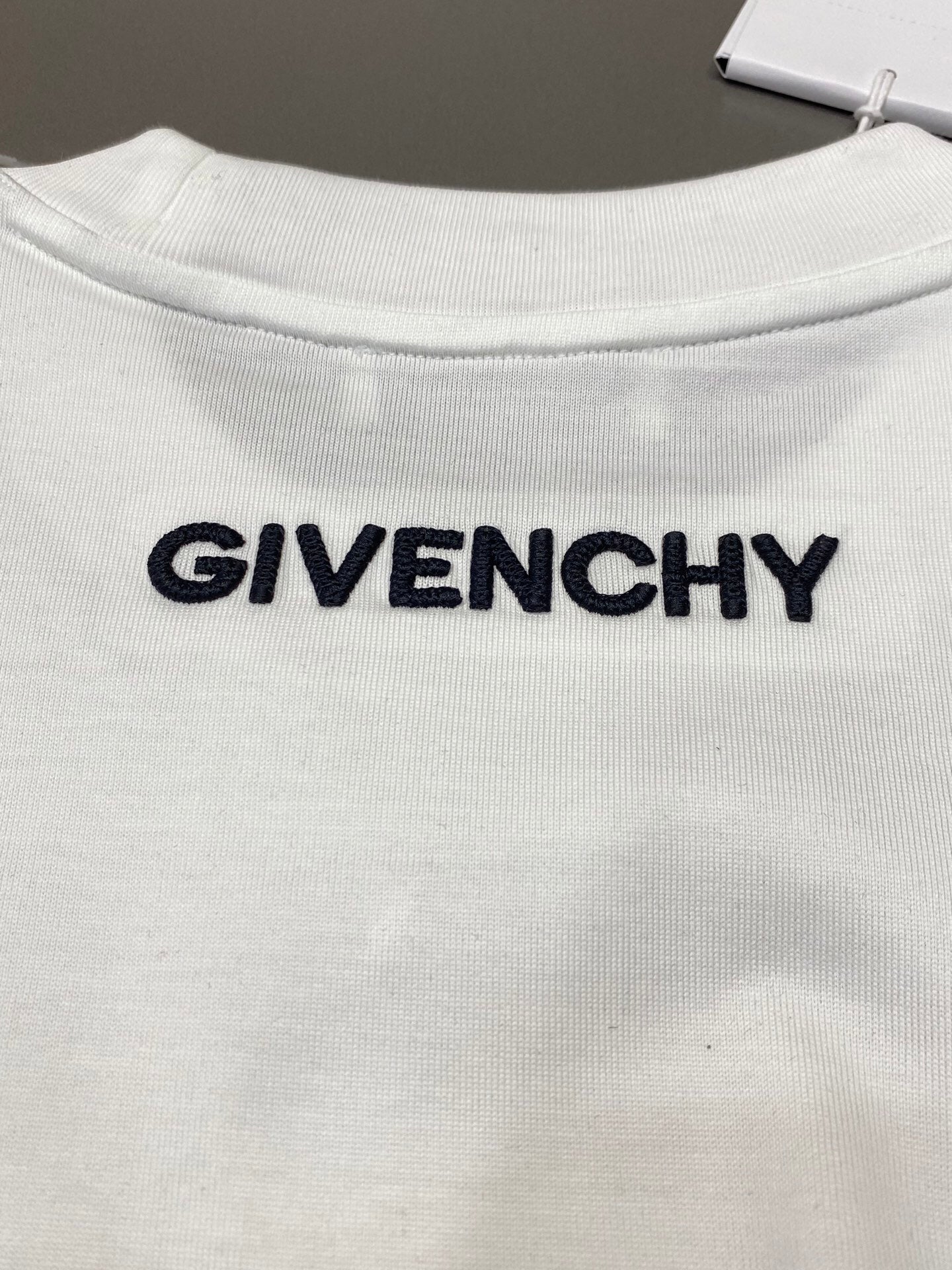 25ss Casual short-sleeved shirt with embroidered logo on chest