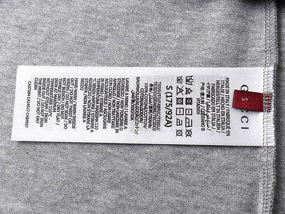 Letter logo print crew neck short sleeves