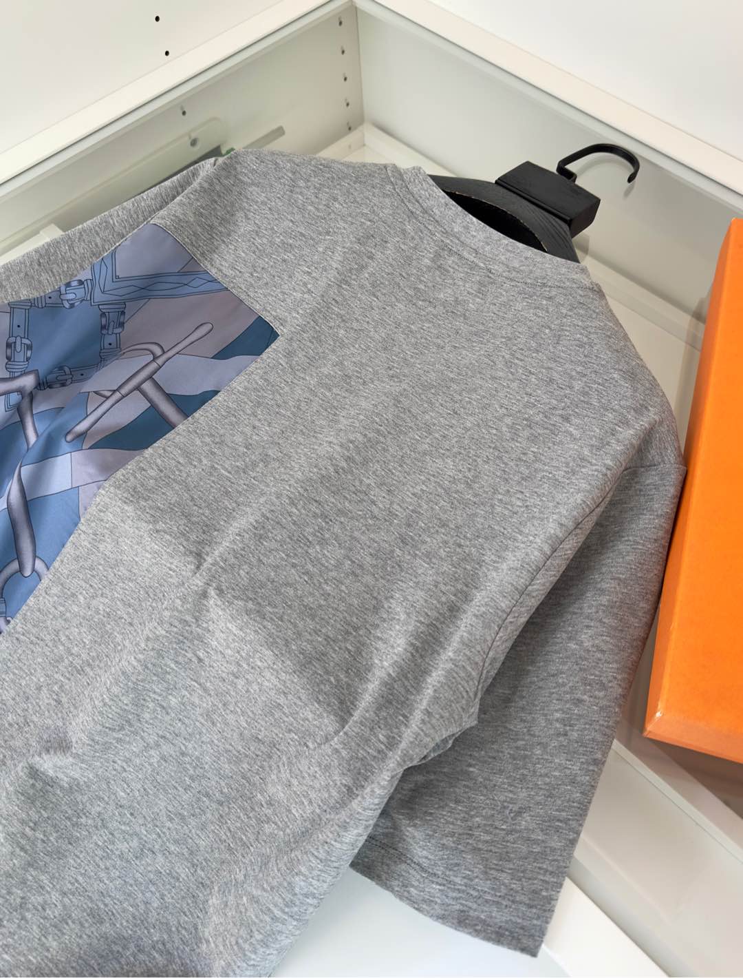 2025 Spring and Summer New Splicing Printed T-shirt