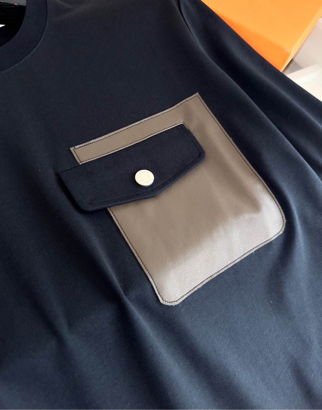 2025 Spring/Summer Slightly Wide Round Neck Short Sleeve T-Shirt