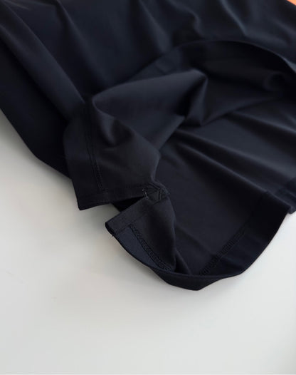 2025 Spring/Summer Slightly Wide Round Neck Short Sleeve T-Shirt