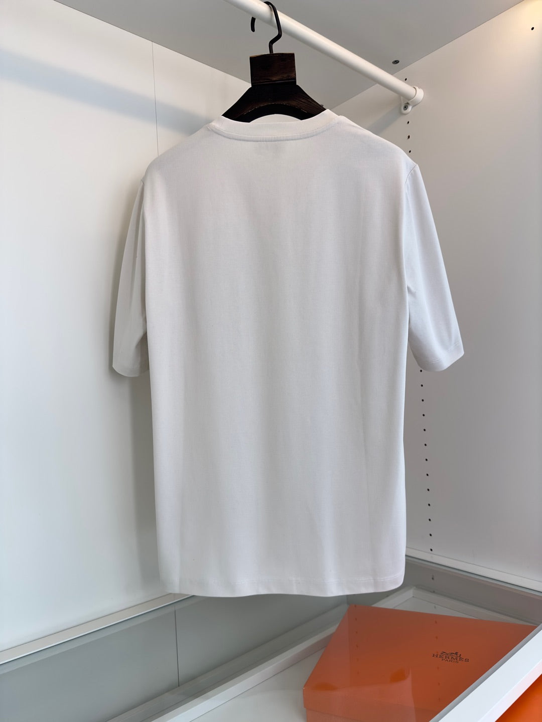 2025 Spring/Summer Slightly Wide Round Neck Short Sleeve T-Shirt