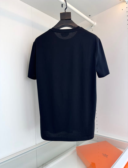 2025 Spring and Summer Printed Round Neck Short Sleeve T-shirt