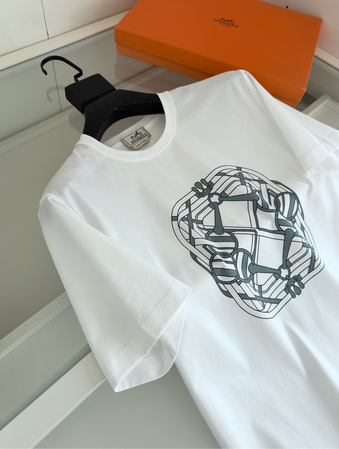 2025 Spring and Summer Printed Round Neck Short Sleeve T-shirt