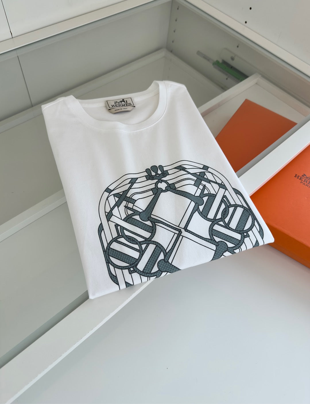 2025 Spring and Summer Printed Round Neck Short Sleeve T-shirt