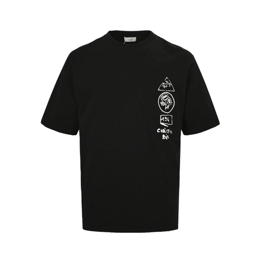 25ss printed logo short sleeves