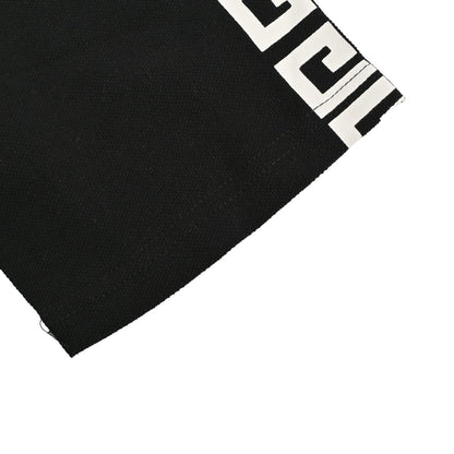 Half-zip chest logo short sleeves