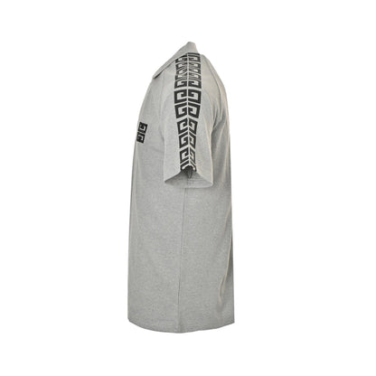 Half-zip chest logo short sleeves