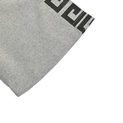 Half-zip chest logo short sleeves