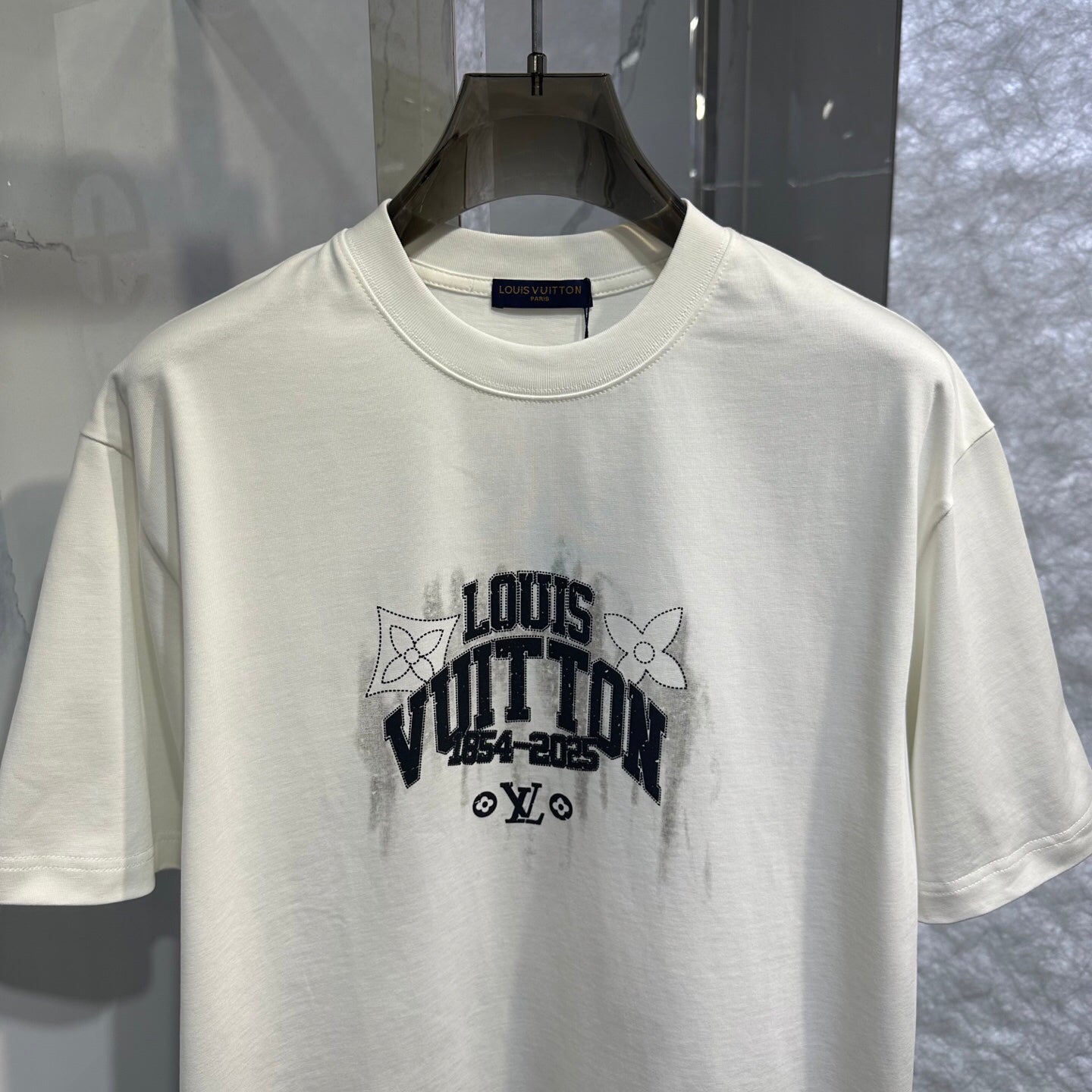 25ss Colorful plush short sleeved T-shirt