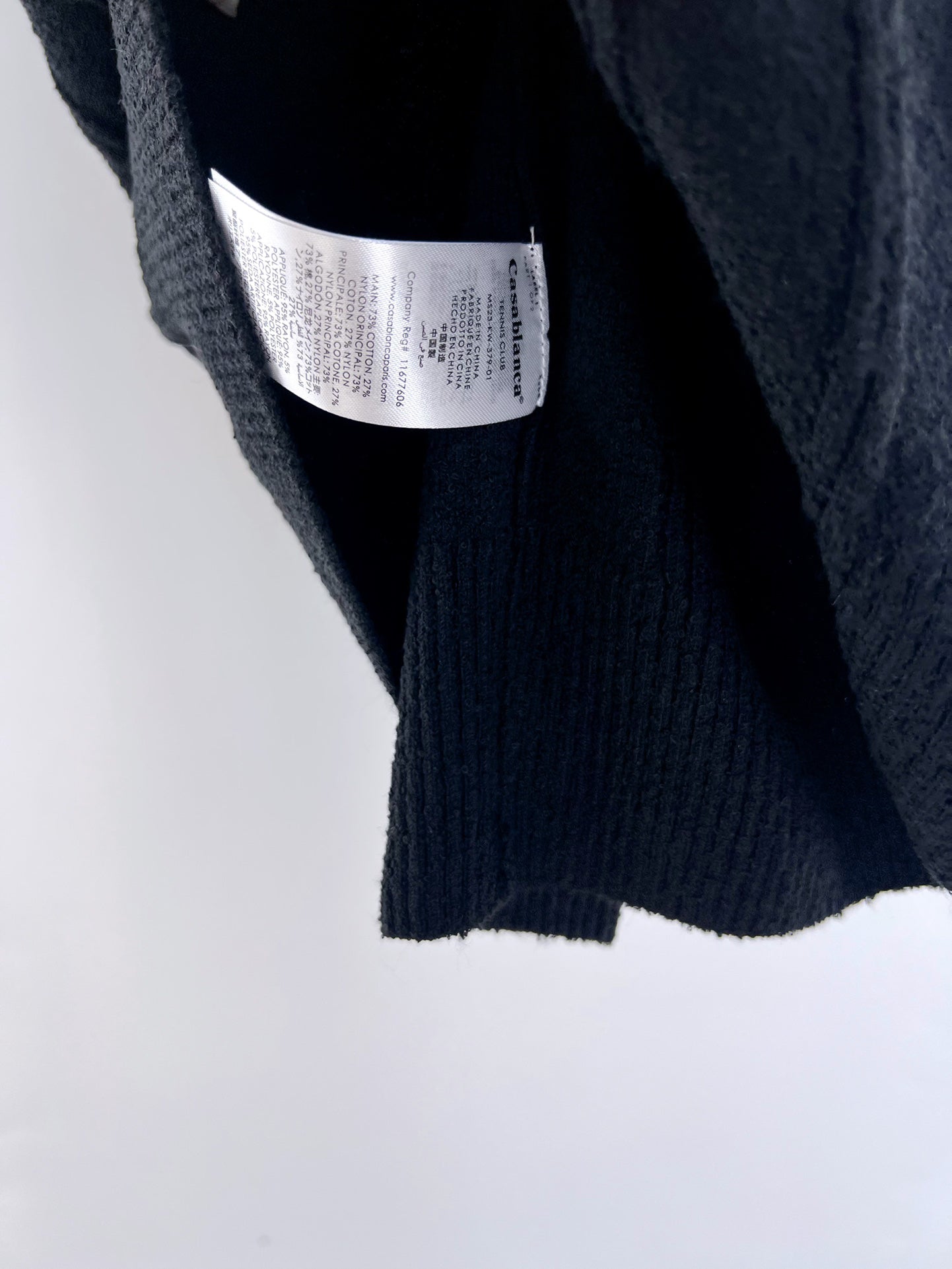 25 Terry sweater short sleeves