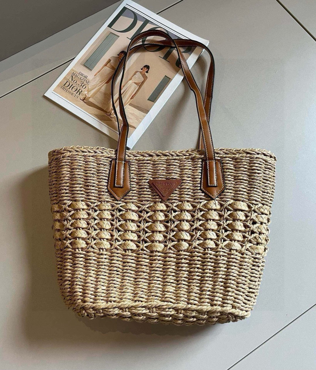 25 New Summer Raffia Hand-woven Bags