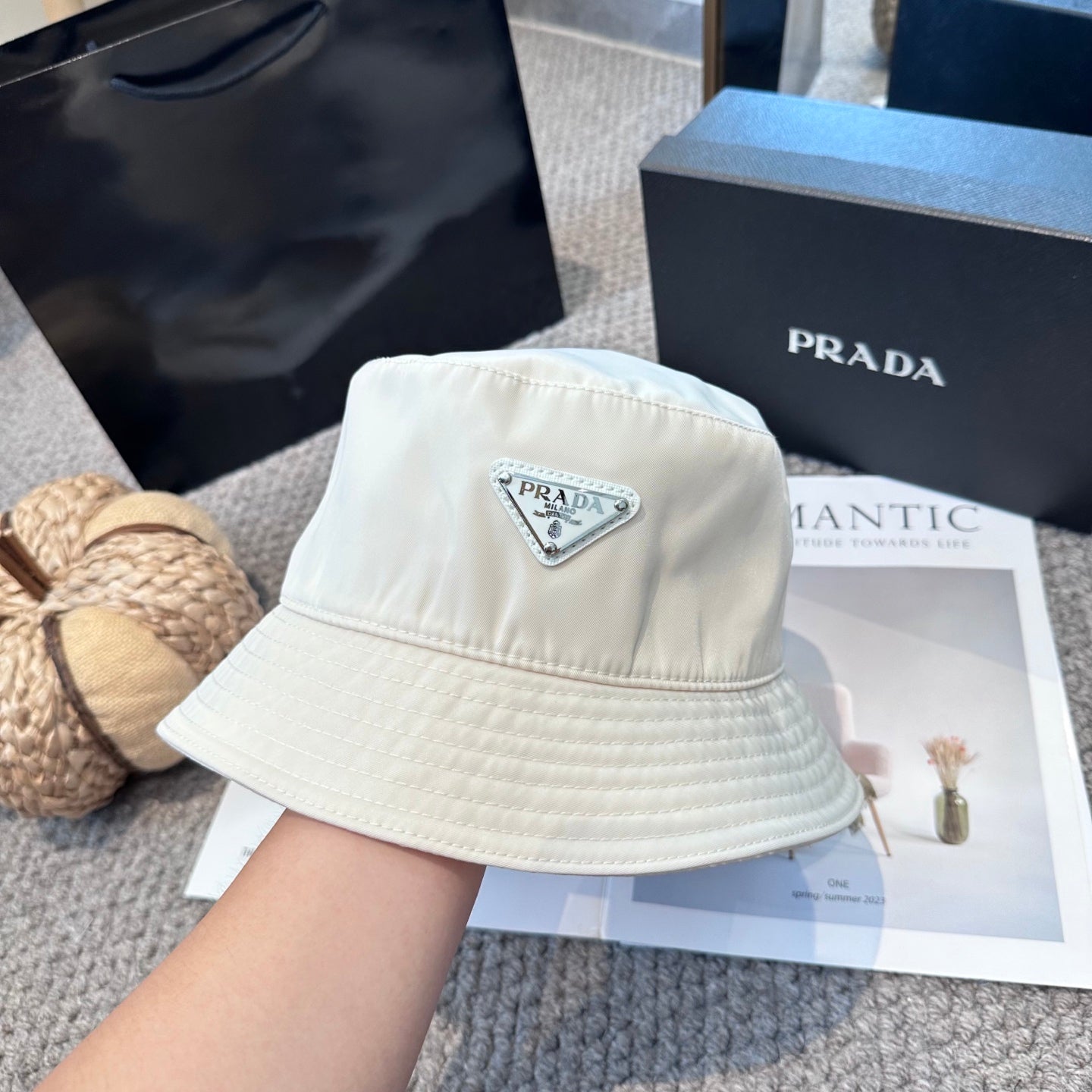 Classic Triangle Logo Fisherman's Hat