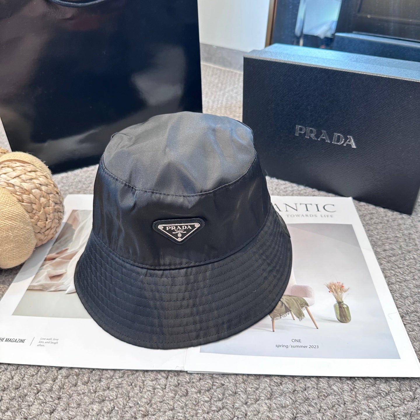 Classic Triangle Logo Fisherman's Hat