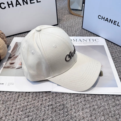 New Minimalist Embroidered Logo Baseball Cap