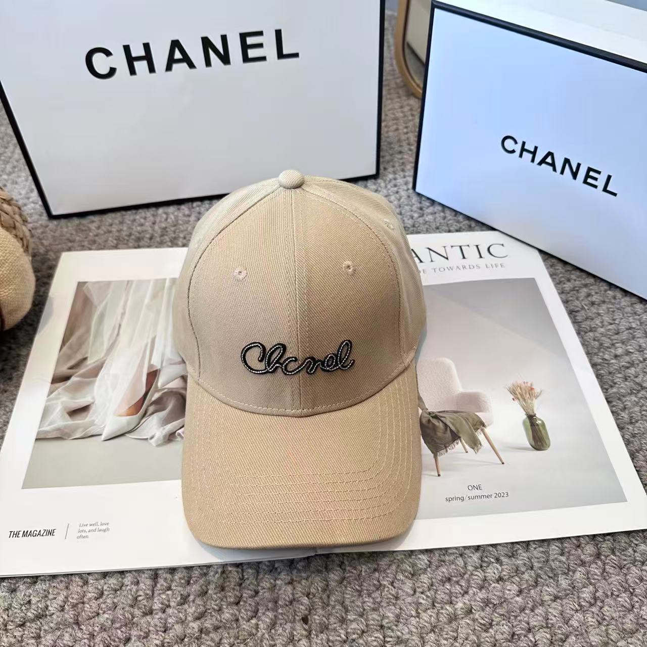New Minimalist Embroidered Logo Baseball Cap