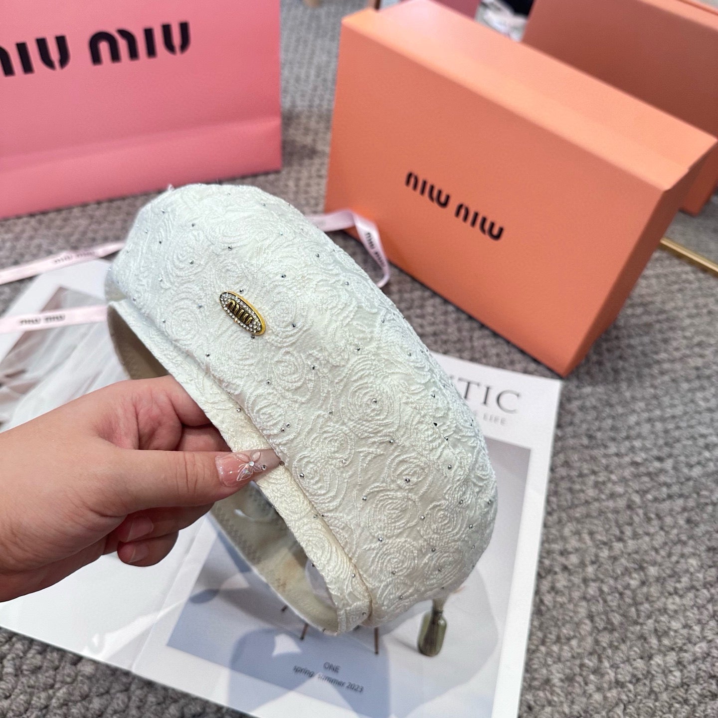 Fall New Arrival Letter Rhinestone Beret for Women