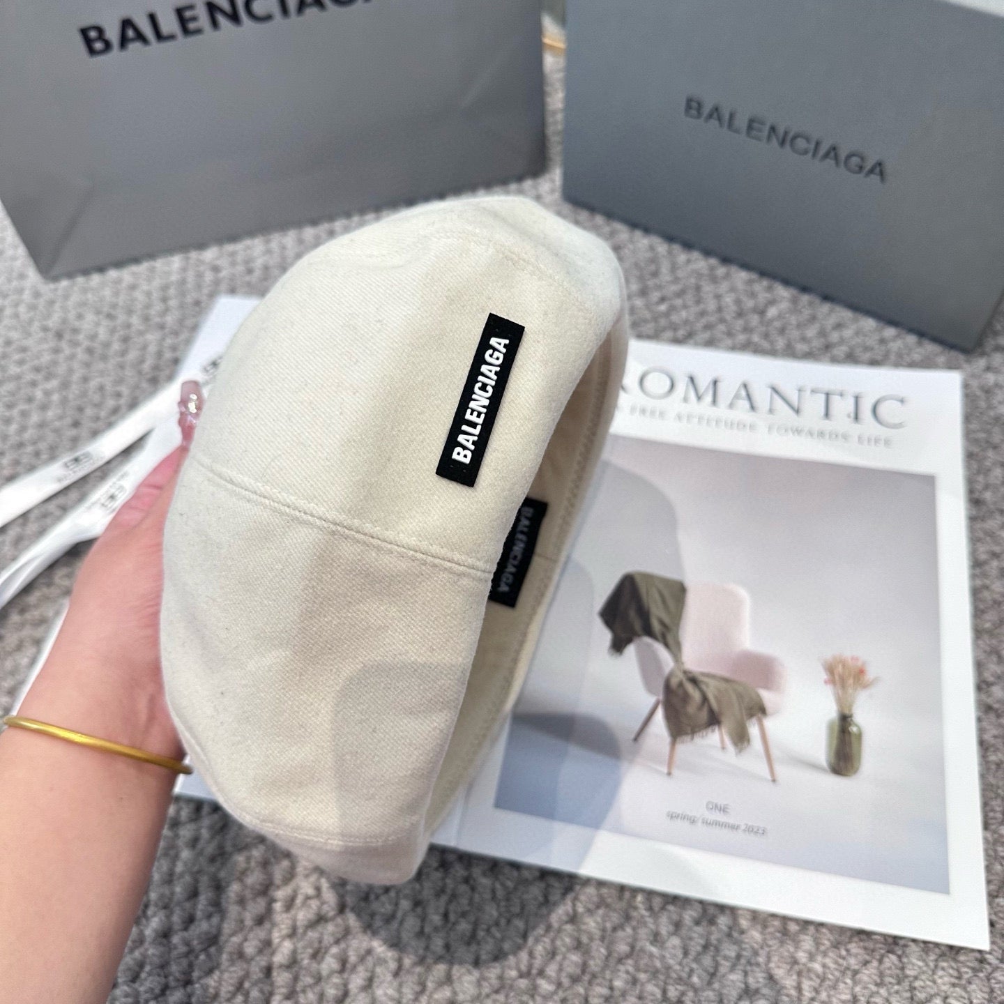 Spring/Summer New Beret Women's Vintage Octagonal Hat