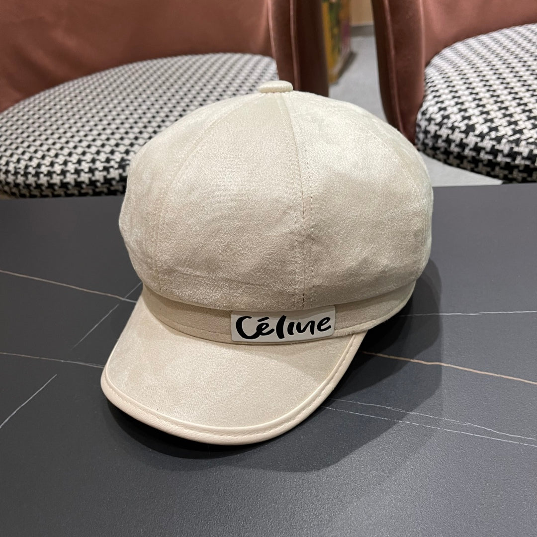 Spring/Autumn New Arrival Woolen Octagonal Hat Women's Beret