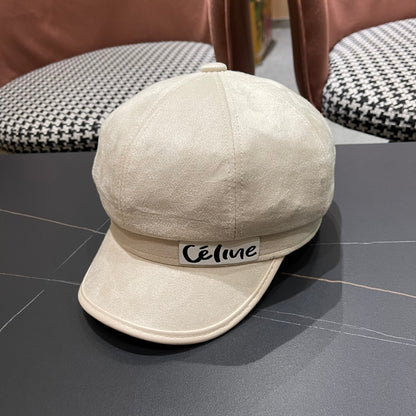 Spring/Autumn New Arrival Woolen Octagonal Hat Women's Beret