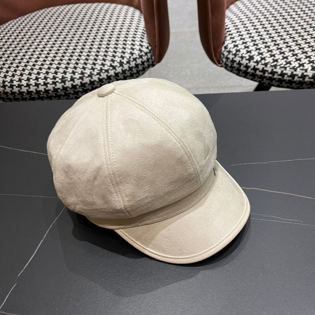 Spring/Autumn New Arrival Woolen Octagonal Hat Women's Beret