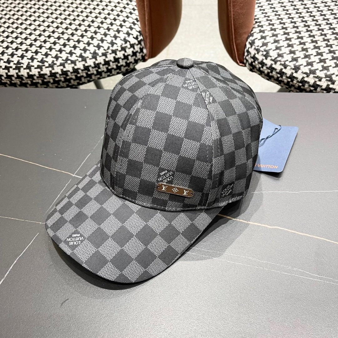 New Checkered Baseball Cap