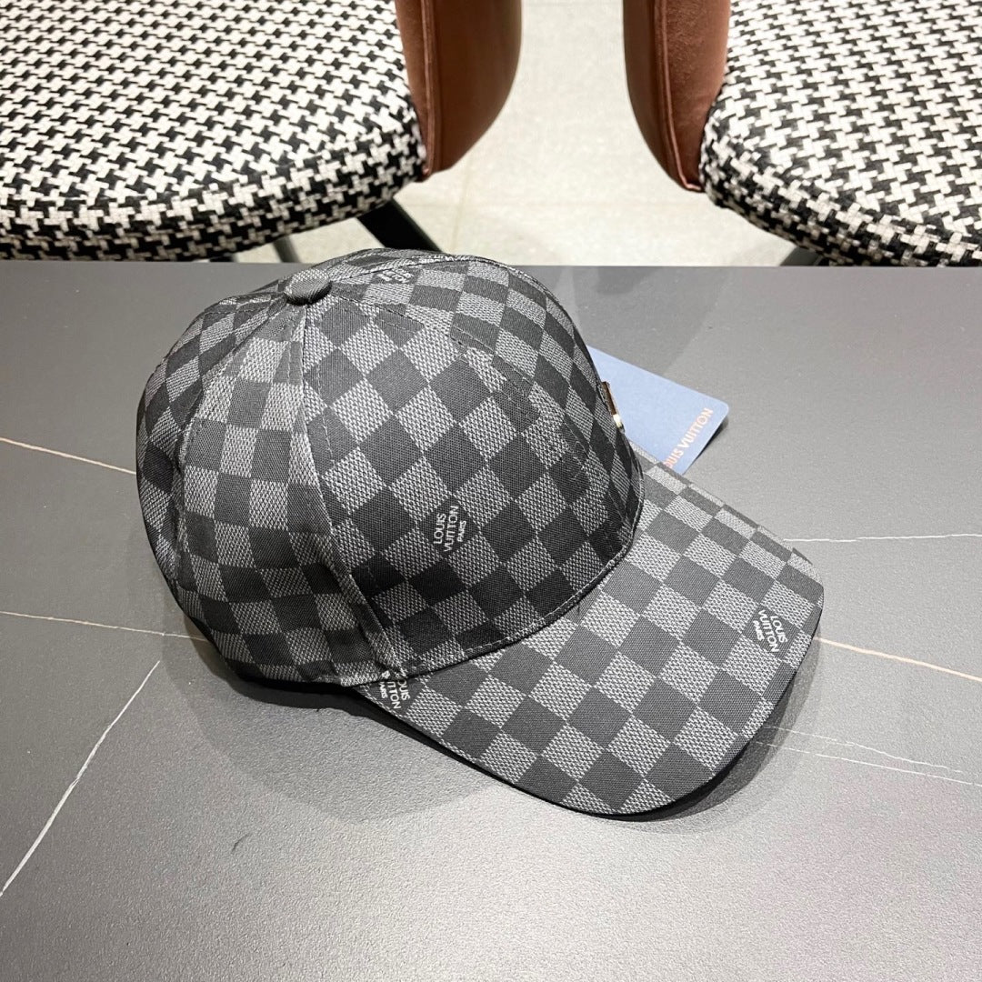 New Checkered Baseball Cap