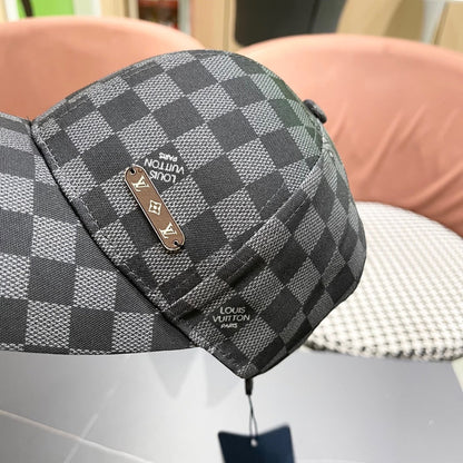 New Checkered Baseball Cap