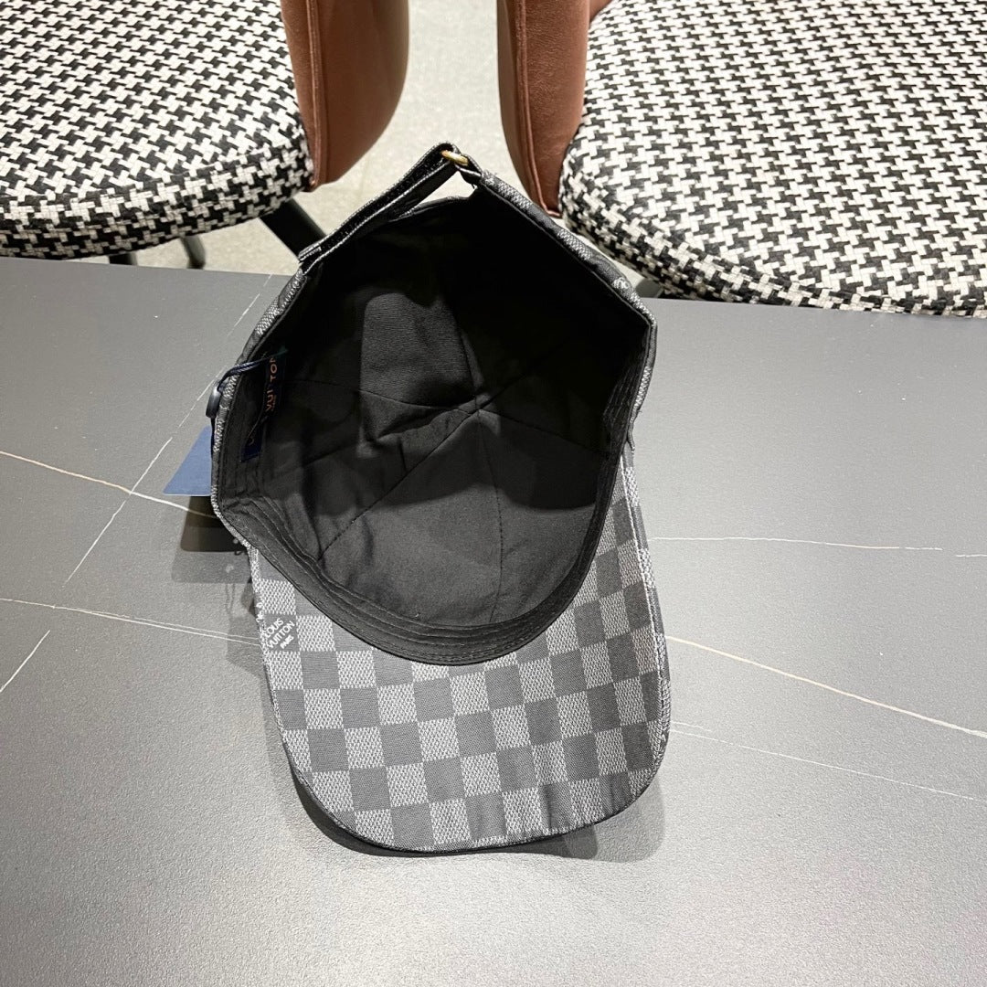 New Checkered Baseball Cap