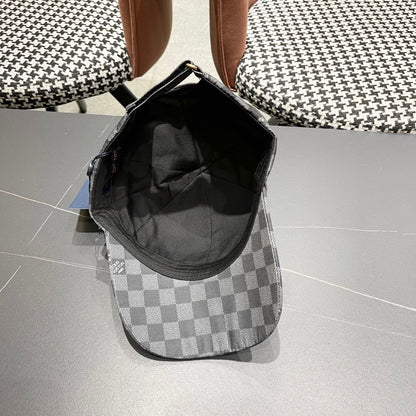 New Checkered Baseball Cap