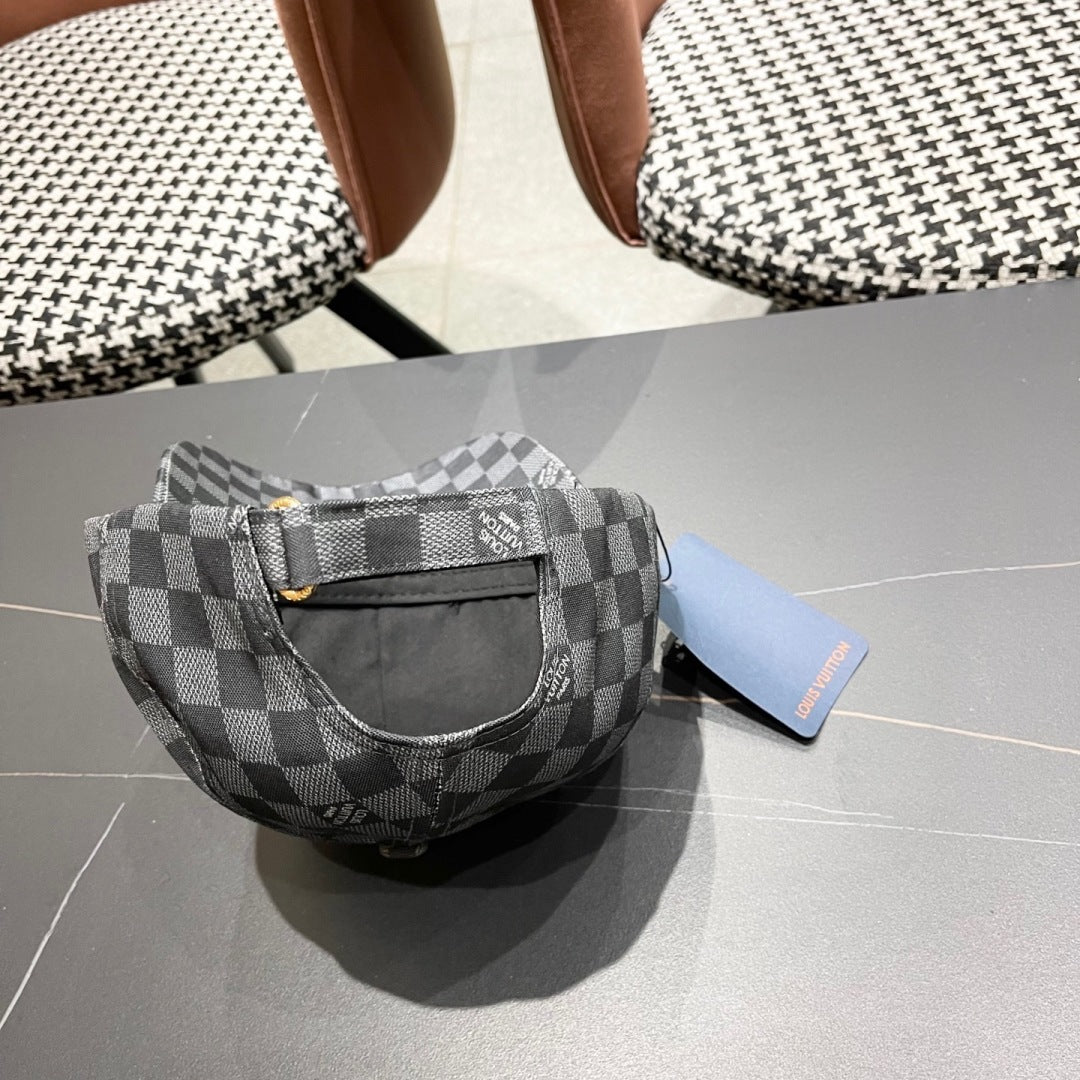 New Checkered Baseball Cap