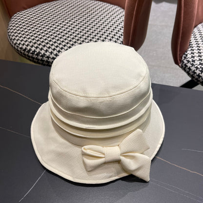 New Bow-Tie Chanel-Style Fisherman's Hat