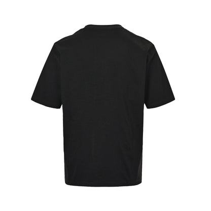 25 new letter print flocking short sleeves