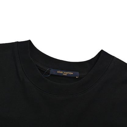 25ss Embroidered monogram short sleeves