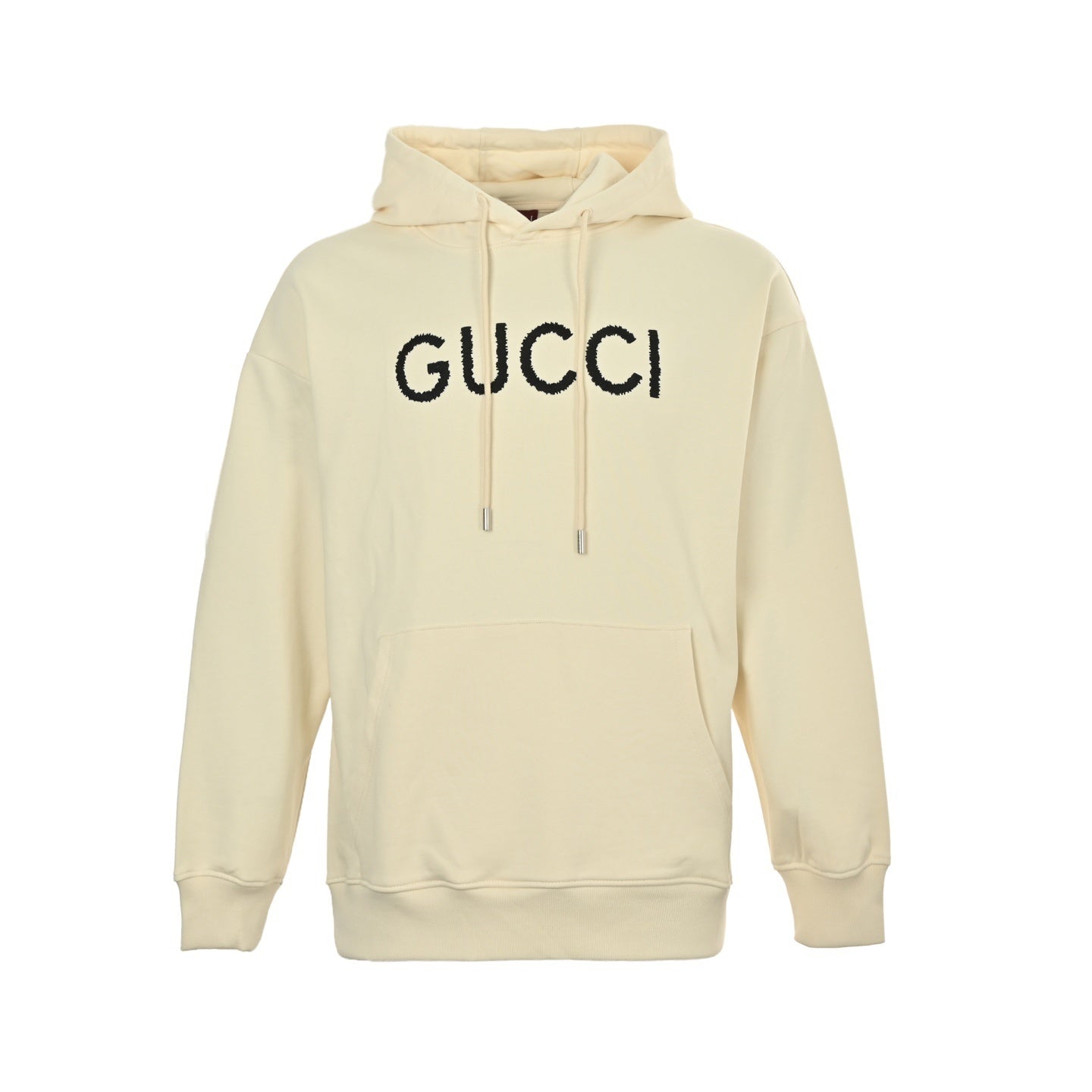 25FW Lettering embroidered hooded sweatshirt
