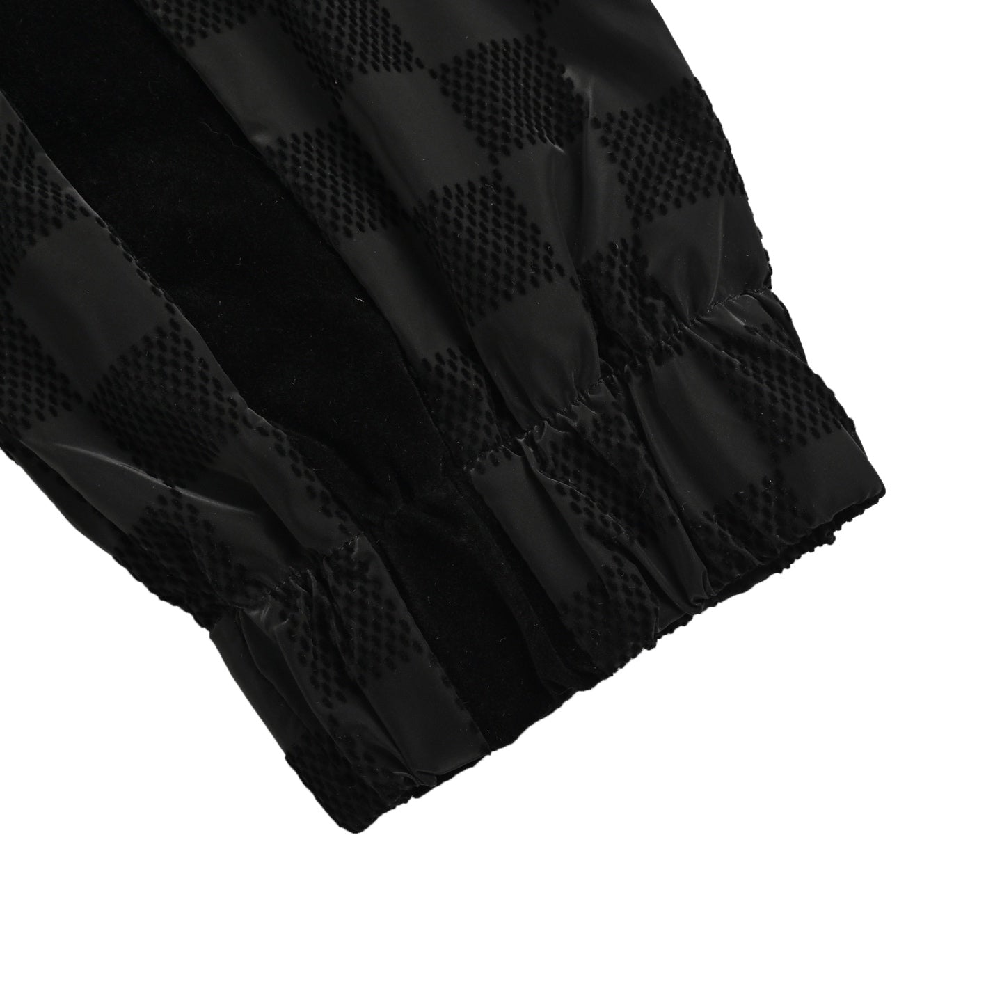 Flocked Checkerboard Jacket