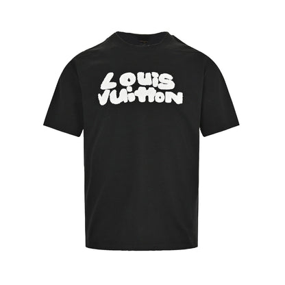 Towel embroidered letter short sleeves