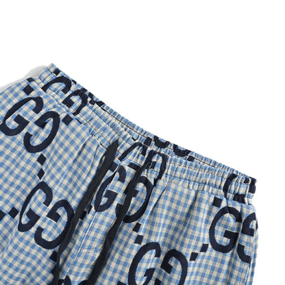 25ss printed monogram shorts