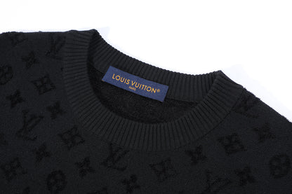 25SS Jacquard Short Sleeve Round Neck Shirt
