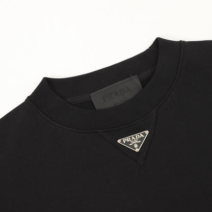25fw Collar alloy logo hoodie