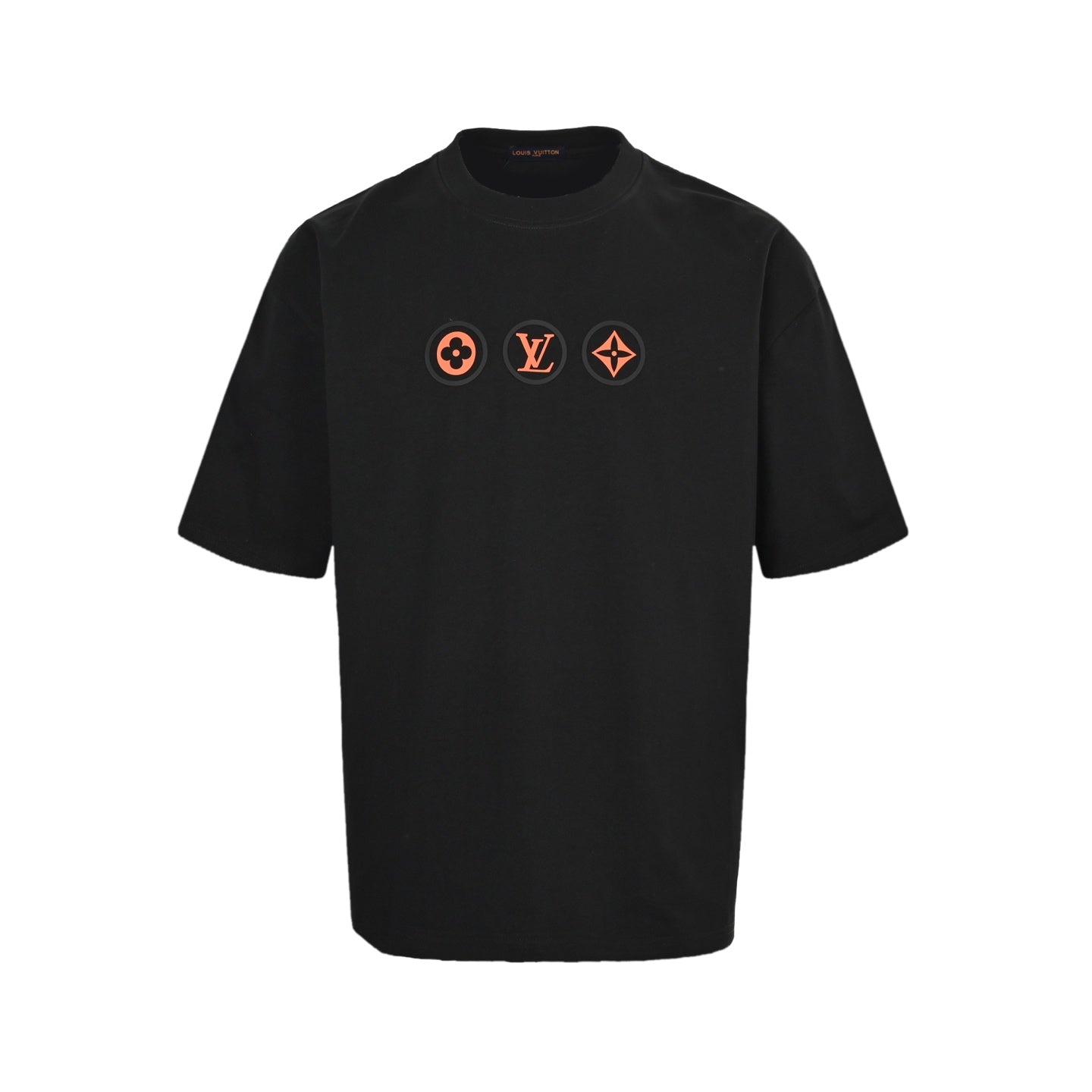 25ss silicone tri print short sleeved shirt