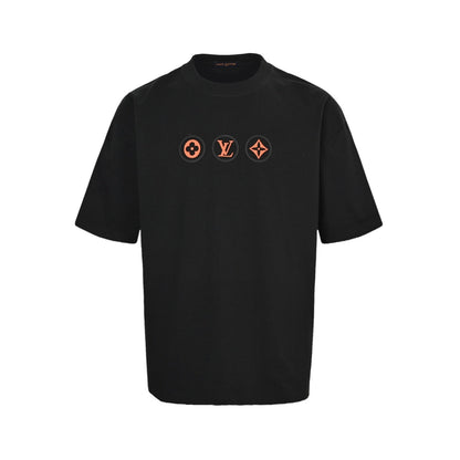 25ss silicone tri print short sleeved shirt