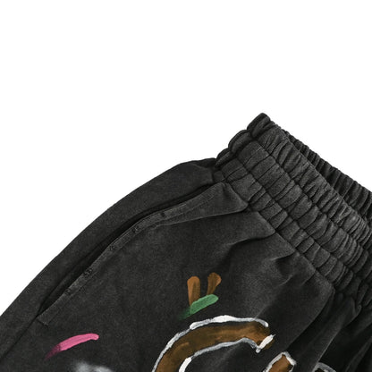 BA 25 Hand drawn graffiti letters looped shorts