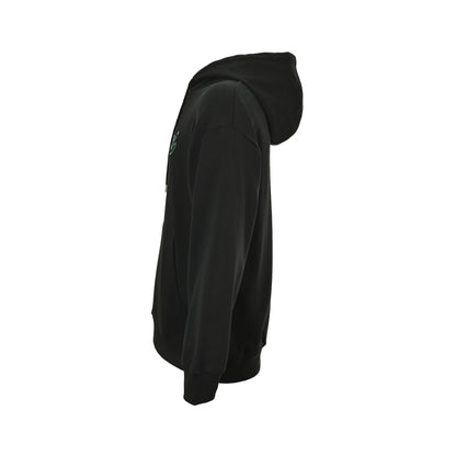25FW Lettering hooded sweatshirt