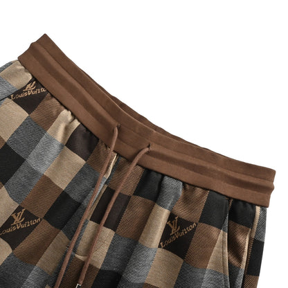 25ss checkerboard shorts