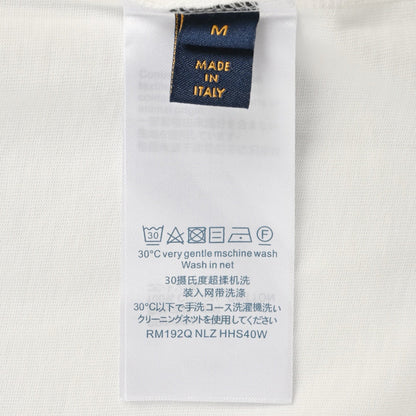 25ss snow mountain print short sleeved shirt