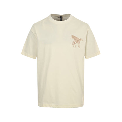 25 Pegasus Embroidered Round Neck Short Sleeve